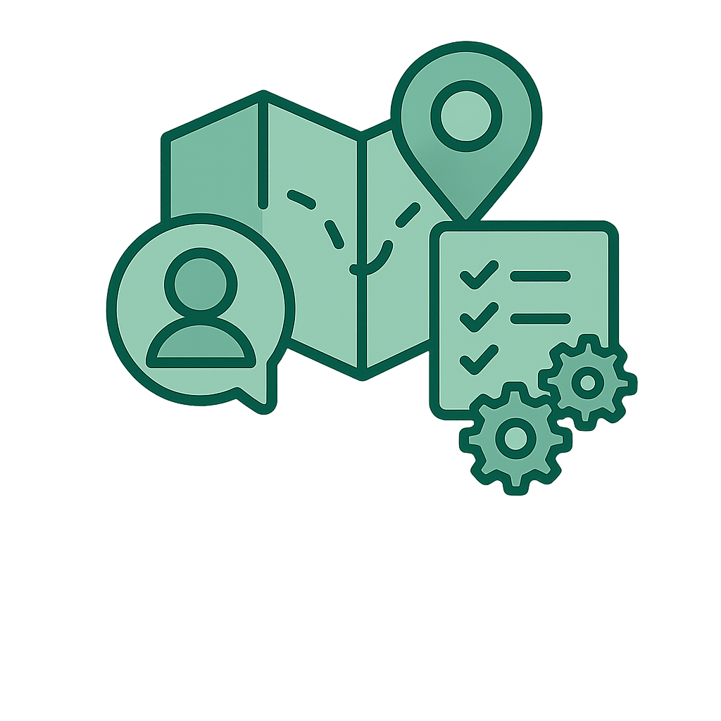 flat, vector style ia